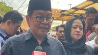Gubernur DKI Jakarta Pramono Anung usai menyambangi kediaman Affan Kurniawan, Ojol yang tewas dilindas mobil rantis Brimob. (Liputan6.com/Winda Nelfira)