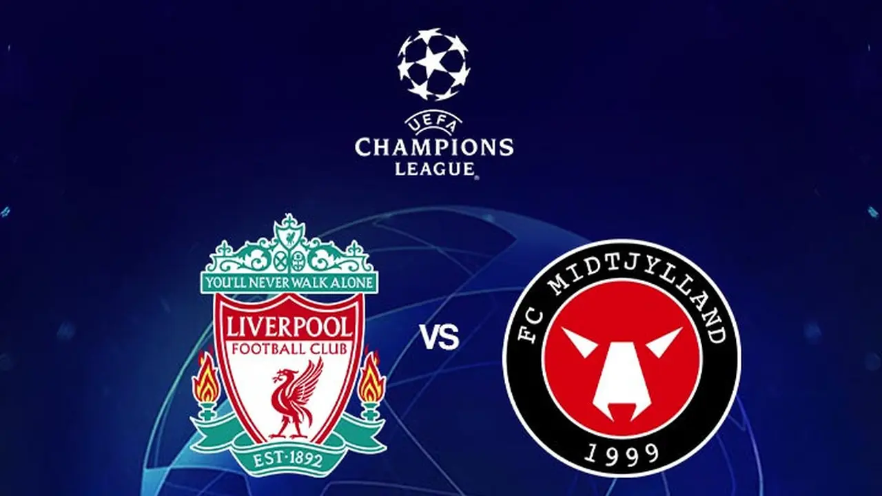 Liga Champions - Liverpool Vs Midtjylland