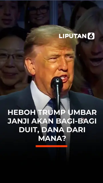 Heboh Trump Umbar Janji Akan Bagi-Bagi Duit, Dana Dari Mana?