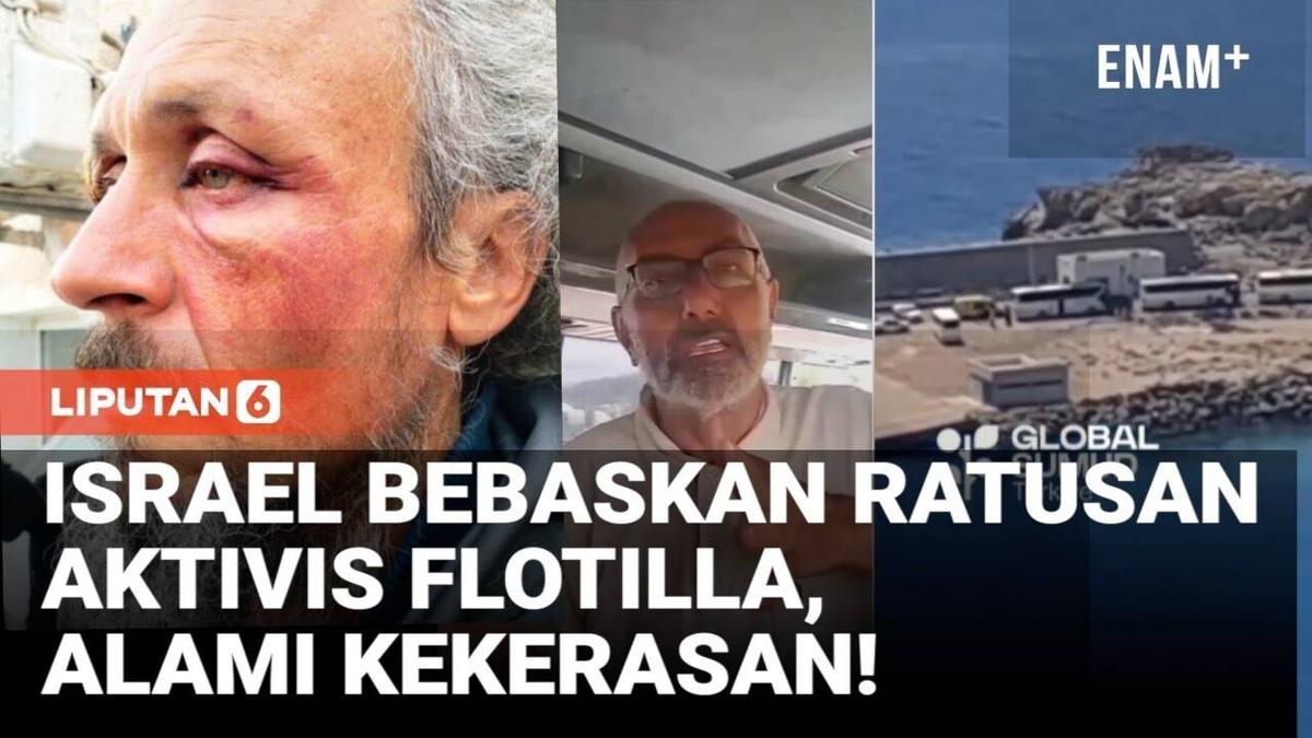 Israel Bebaskan Ratusan Aktivis Global Sumud Flotilla, Ada Yang Terluka Parah!