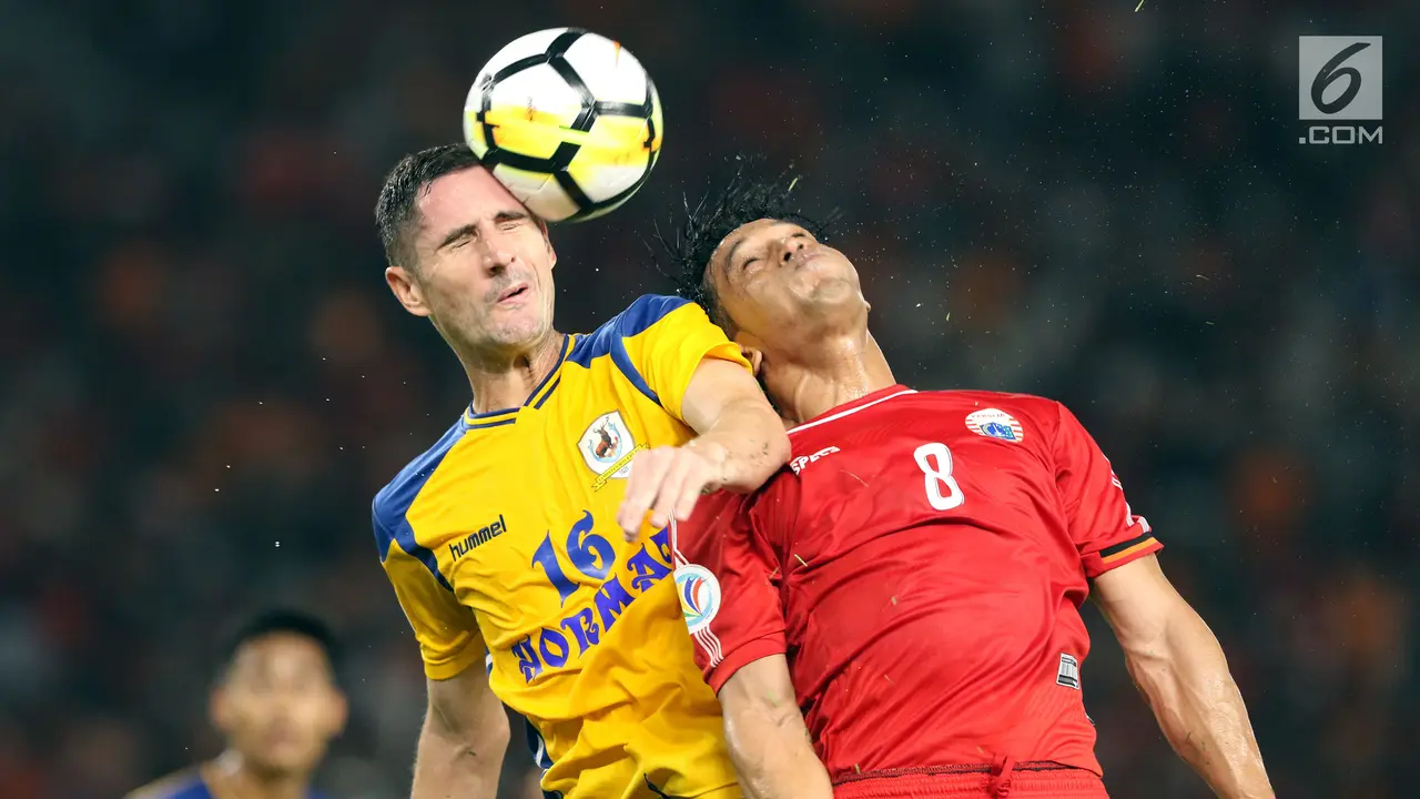 Babak Pertama Penyisihan Grup H PIala AFC 2018. Persija Unggul 2-0 atas Tampines Rovers