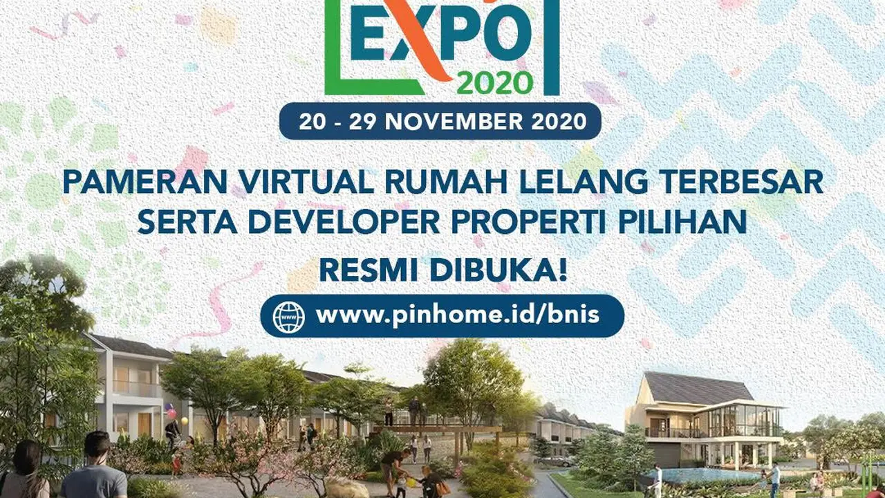 Pinhome dan BNI Syariah.