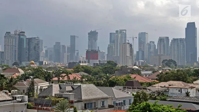 Pertumbuhan gedung tinggi di Jakarta