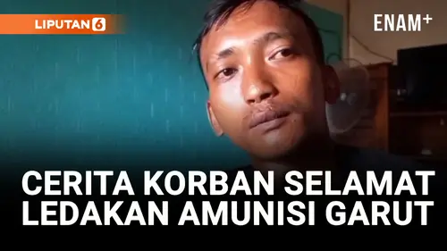 VIDEO: Cerita Korban Selamat Ledakan Garut, Diselamatkan oleh Permintaan