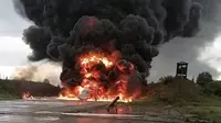 Serangan Drone Ukraina Hancurkan Pengebom Supersonik Rusia