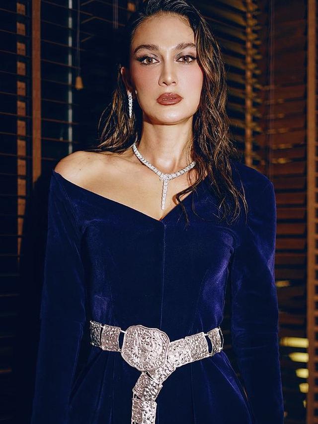 Luna Maya saat Premier Film Sumala