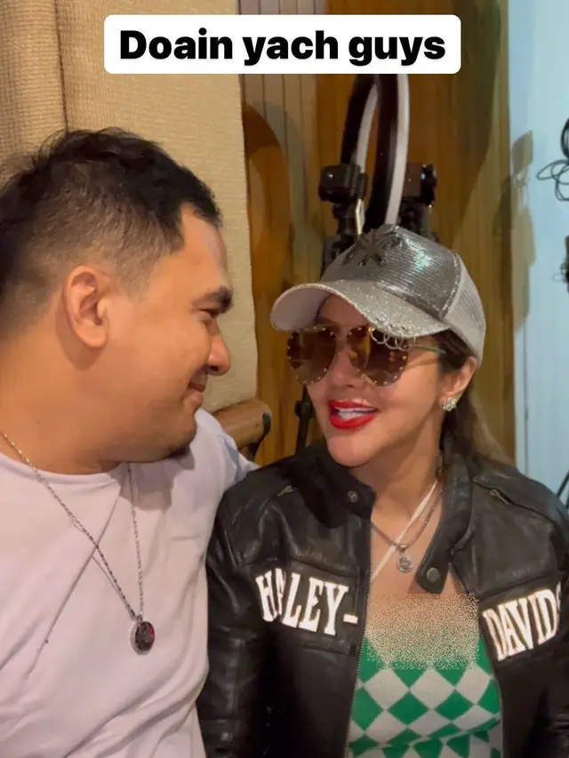Duet Lagu Bareng, Ini 6 Potret Kedekatan Barbie Kumalasari dan Saipul Jamil