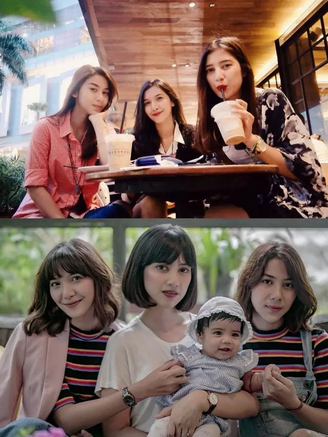 Sheila Dara bersama dua sahabatnya, Fita Anggriani, dan Adinda Thomas (Instagram/@sheiladaisha)