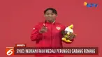 Medali emas diraih oleh perenang Jepang Amisa Kitano dengan waktu tercepat 2 menit 17,66 detik.