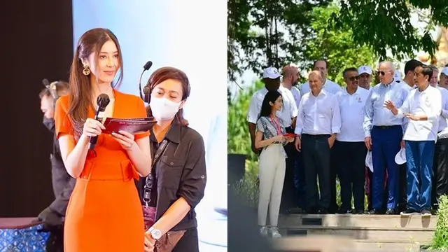 6 Potret Putu Ayu Saraswati Pemandu Tur Delegasi KTT G20 Bali, Curi Perhatian