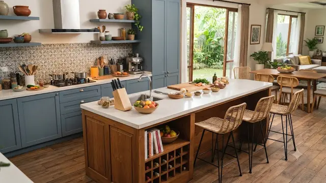 Inspirasi Dapur yang Nyaman Dipakai Memasak Berdua