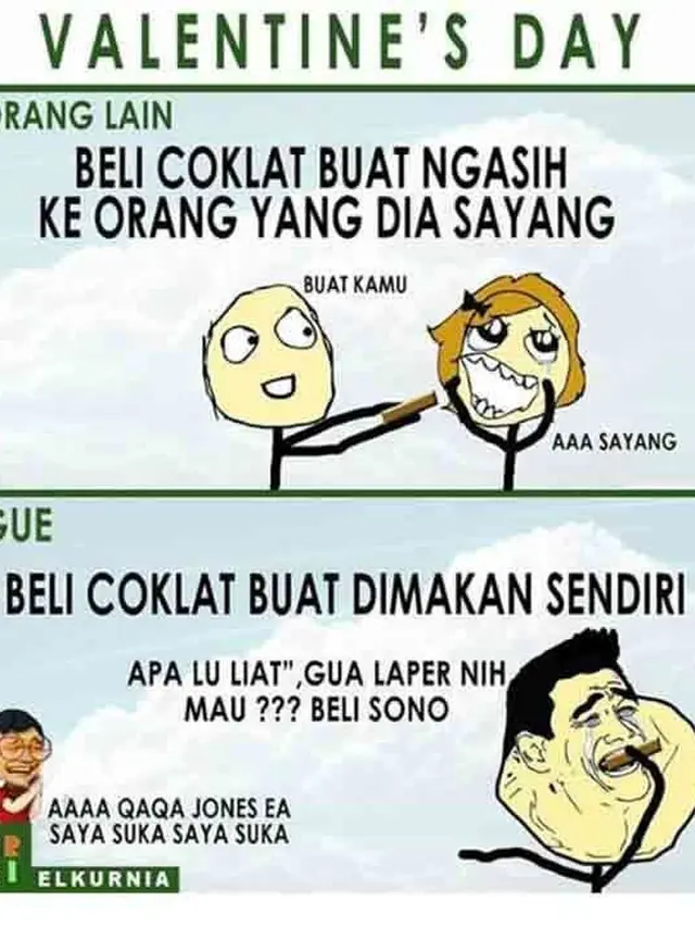 10 Meme Kocak Hari Valentine Ini Bikin Senyum Miris Cocok Buat Jomlo