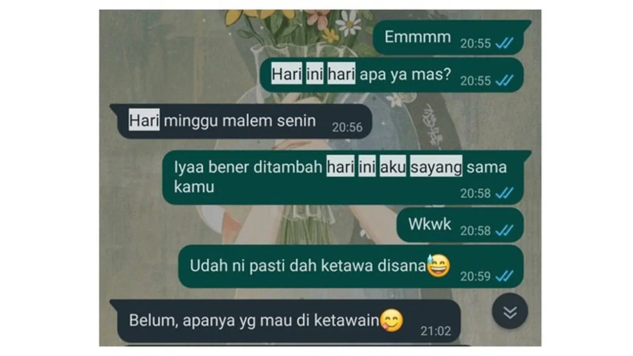 7 Chat Gombalan Netizen ke Gebetan Ini Bikin Geleng Kepala, Modusnya Mulus Banget