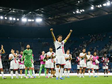 Paris Saint-Germain memulai hidup baru di Ligue 1 2024/2025 tanpa Kylian Mbappe. (AFP/Lou Benoist)