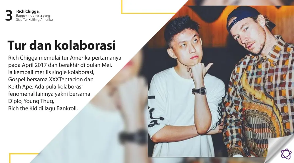 Rich Chigga, Rapper Indonesia yang Siap Tur Keliling Amerika. (Foto: Instagram/brianimanuel, Desain: Nurman Abdul Hakim/Bintang.com)
