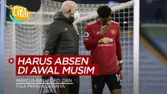 Berita video spotlight kali ini tentang empat pemain yang cedera dan harus absen pada awal musim, termasuk Ousmane Dembele dan Marcus Rashford.