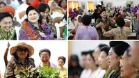 Rayakan Hari Lansia, Ani Yudhoyono Ajak Penghuni Panti Bergoyang