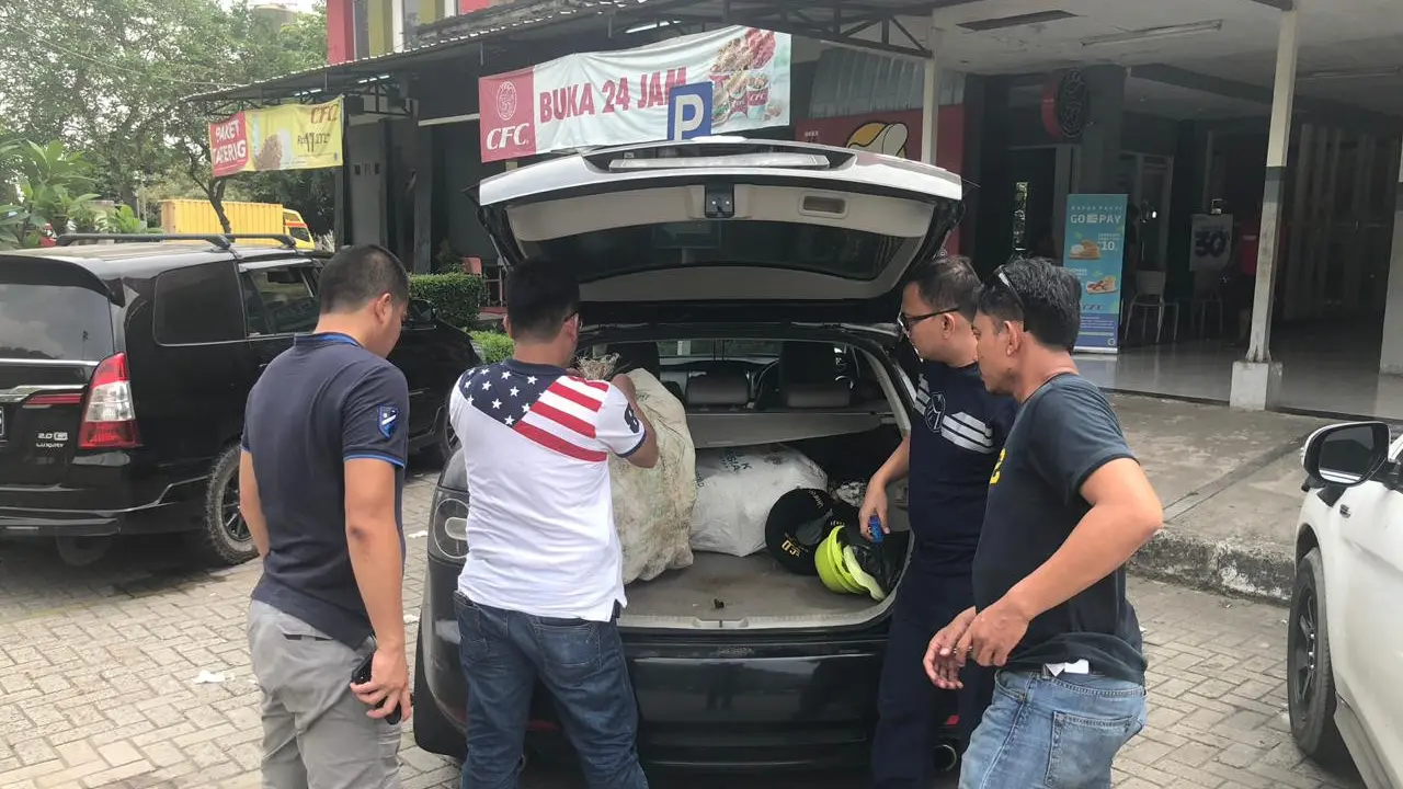 Polisi amankan dua karung sabu dan ekstasi (Dok. Polisi)