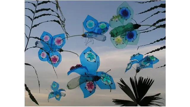 Karya Kreatif Botol Plastik Bekas Berbentuk Hewan Ini Keren Abis