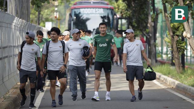 Latihan Timnas Indonesia