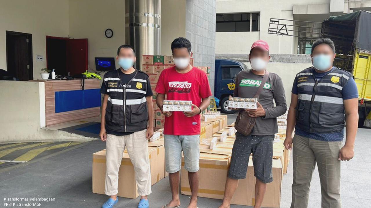 Rokok Ilegal Bea Cukai