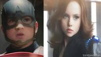Avengers gunakan filter Snapchat (foto: Boredpanda)