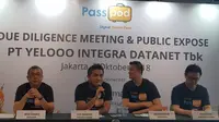 Due Diligence Meeting and Public Expose PT Yelooo Integra Datanet (Passpod), Rabu (3/10/2018).
