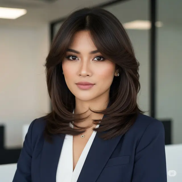 Gaya Rambut untuk Wanita Karier Usia 30-an. Foto: Gemini