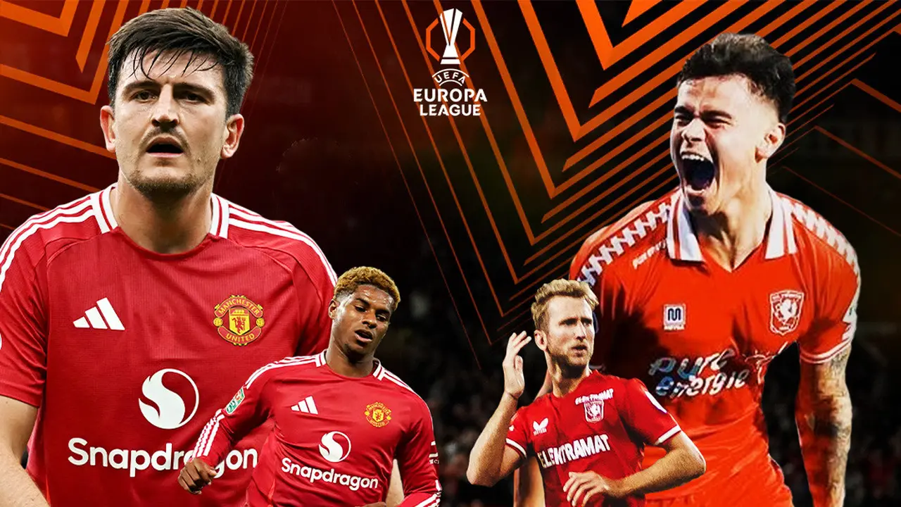 Liga Europa - Manchester United Vs FC Twente - Duel Pemain