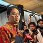 Ketua Dewan Komisioner LPS Purbaya Yudhi Sadewa, memberikan update mengenai gugatan perkara Bank Century di Supreme Court of Mauritius dalam Temu Media bersama LPS, di Jakarta, Rabu (31/7/2024). (Tira/Liputan6.com)