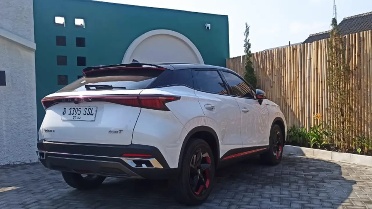 Chery Omoda 5 punya fitur touchless tailgate yang modern (Fahmi/Liputan6)