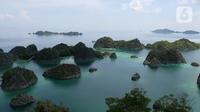Suasana keindahan alam di sekitar Piaynemo Raja Ampat, Papua Barat (Liputan6.com/Herman Zakharia)