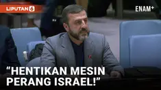 Iran mendesak Dewan Keamanan PBB agar segera mengambil langkah untuk menghentikan serangan militer Israel di Lebanon dan Gaza.