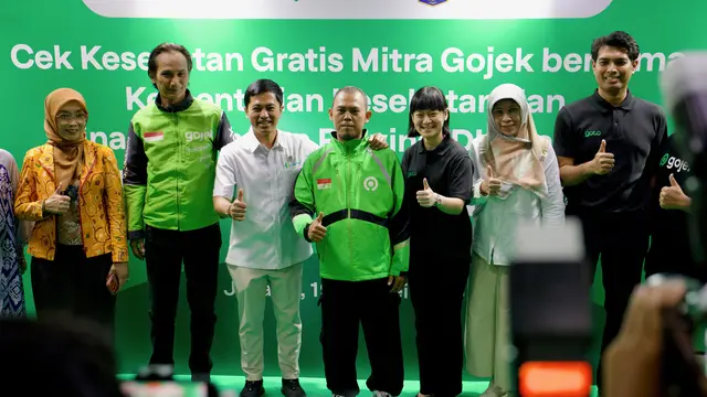 Peduli Kesehatan Mitra Driver, Gojek Kolaborasi dengan Kemenkes Gelar Cek Kesehatan Gratis di 17 Kota 