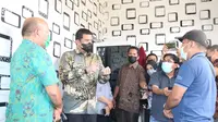 Wali Kota Medan, Bobby Nasution sidak ke Kelurahan Sidorame Timur Kecamatan Medan Perjuangan.