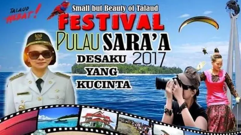 Wow, Ada 1.000 Ciuman untuk Bupati Talaud di Festival Pulau Sara