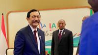 Menteri Koordinator Bidang Kemaritiman dan Investasi Luhut Binsar Pandjaitan menemui Presiden Zanzibar Hussein Mwinyi dalam Forum Tingkat Tinggi Kemitraan Multi Pihak dan Forum Indonesia-Afrika ke-2 di Bali pada, Senin (02/09/2024). (Dok Kemenko Marves)