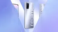 Tampilan Realme V5 yang akan diperkenalkan. (Doc. Realme)