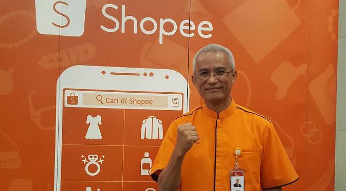 Gilarsi W. Setijono, Direktur Utama PT Pos Indonesia. Liputan6.com/ Dewi Widya Ningrum