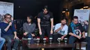 Jumpa pers band Gigi untuk merayakan ’22 Tahun Gigi Berkarya’ di kawasan Menteng, Jakarta Selatan, Selasa (15/3/2016). (Adrian Putra/Bintang.com)