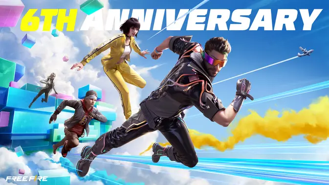 Free Fire Anniversary ke-6 (Garena)
