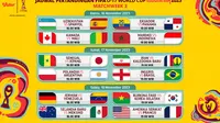Jadwal dan Live Streaming Piala Dunia U-17 Matchday 3 di Vidio