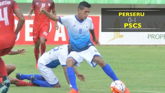 Gol Spektakuler Warnai Kemenangan PSCS atas Perseru