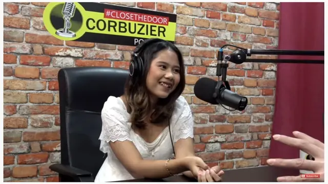 Nadin Amizah dalam podcast Deddy Corbuzier. (YouTube/ Deddy Corbuzier)