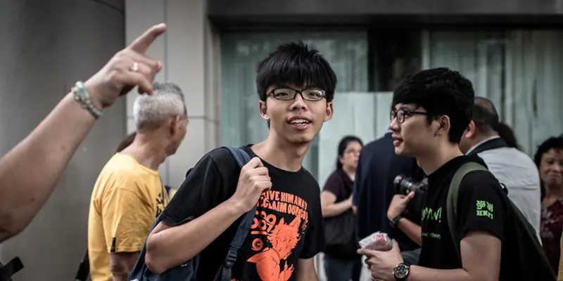 20150828-Mahisiswa-Joshua-Wong-Hongkong