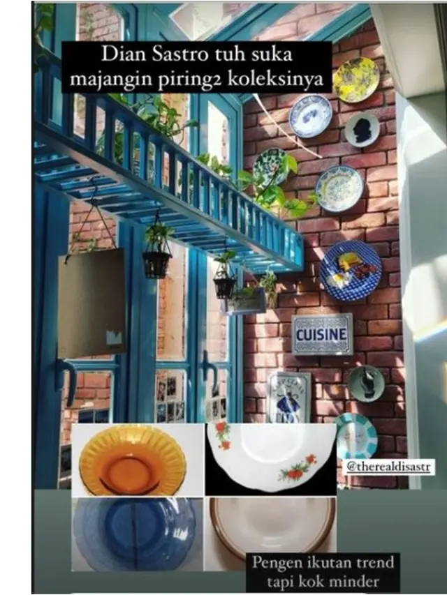 8 Potret Isi Rumah Dian Sastro ala Studio Ghibli, Kamar Mandi Bak Perpustakaan