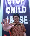 Film kisah nyata yang diangkat dari kasus bocah 8 tahun yang mati mengenaskan, akan menjalani proses syuting. Film yang dibintangi Kinaryosih ini diberi judul 'Untukmu Angeline'. (Galih W Satria/Bintang.com)