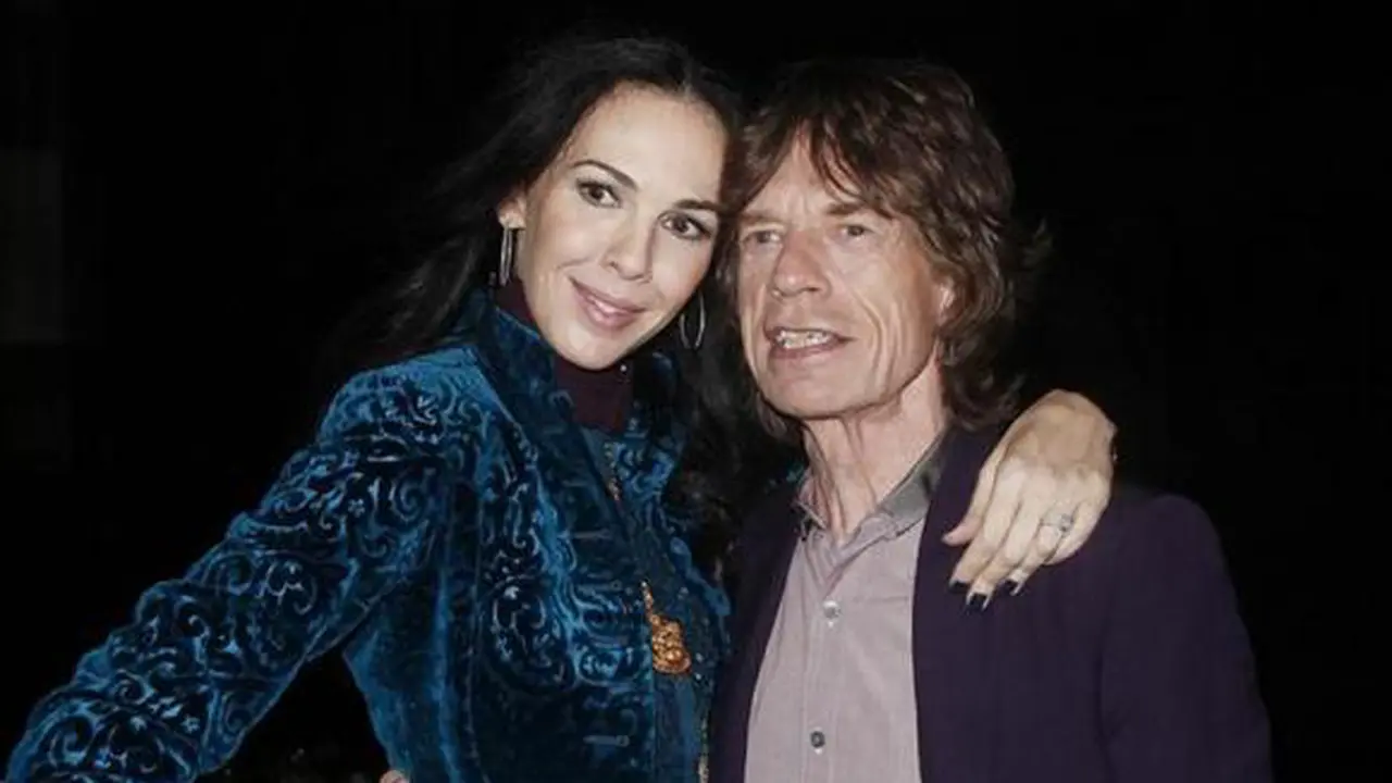L'Wren dan Mick Jagger