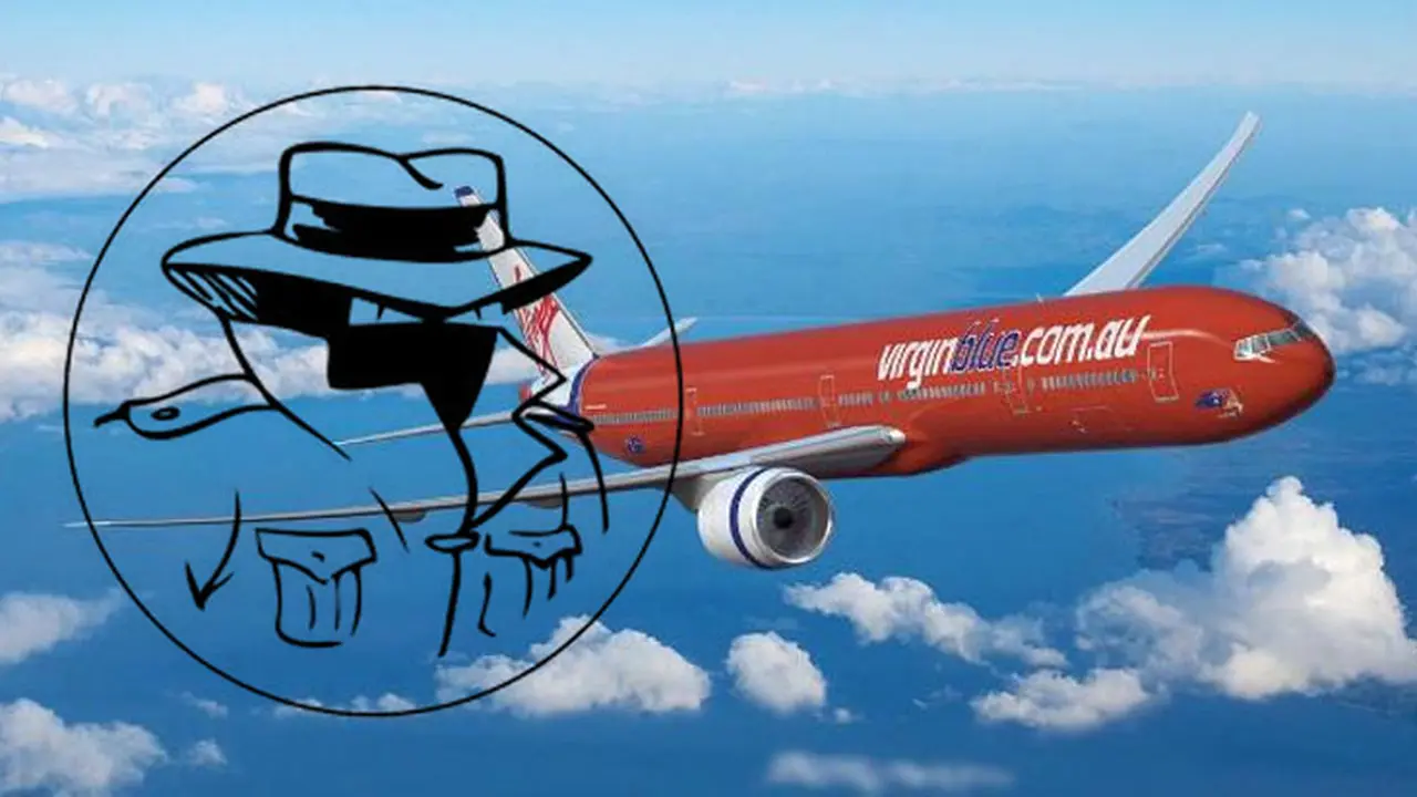 Pesawat Virgin Blue dibajak