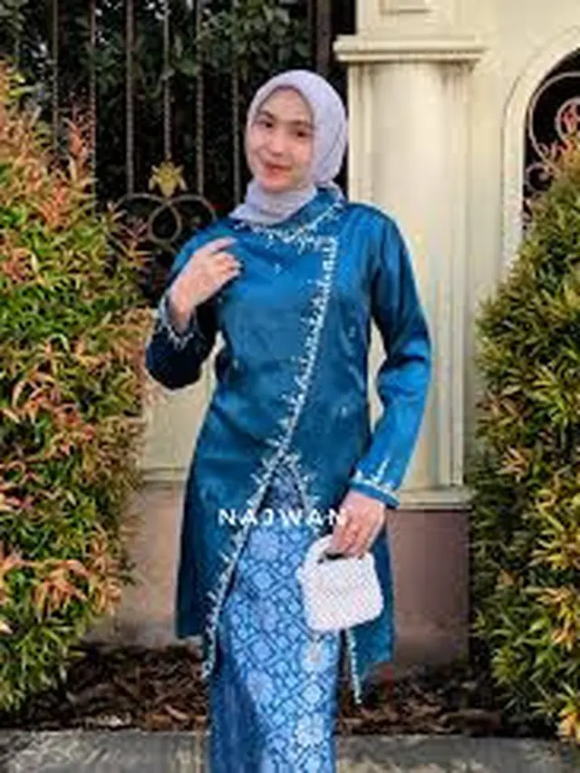 dress biru